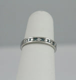 14k White Gold Diamond Anniversary Band