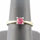 14k Yellow / White Gold Ruby Ring